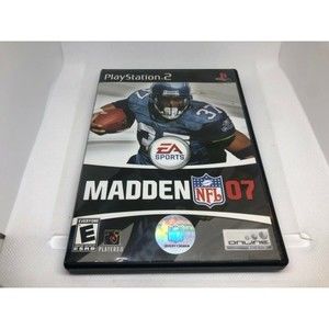 Madden NFL 07 Playstation 2 PS2 Play Station  - Complete CIB - Tested Works!!